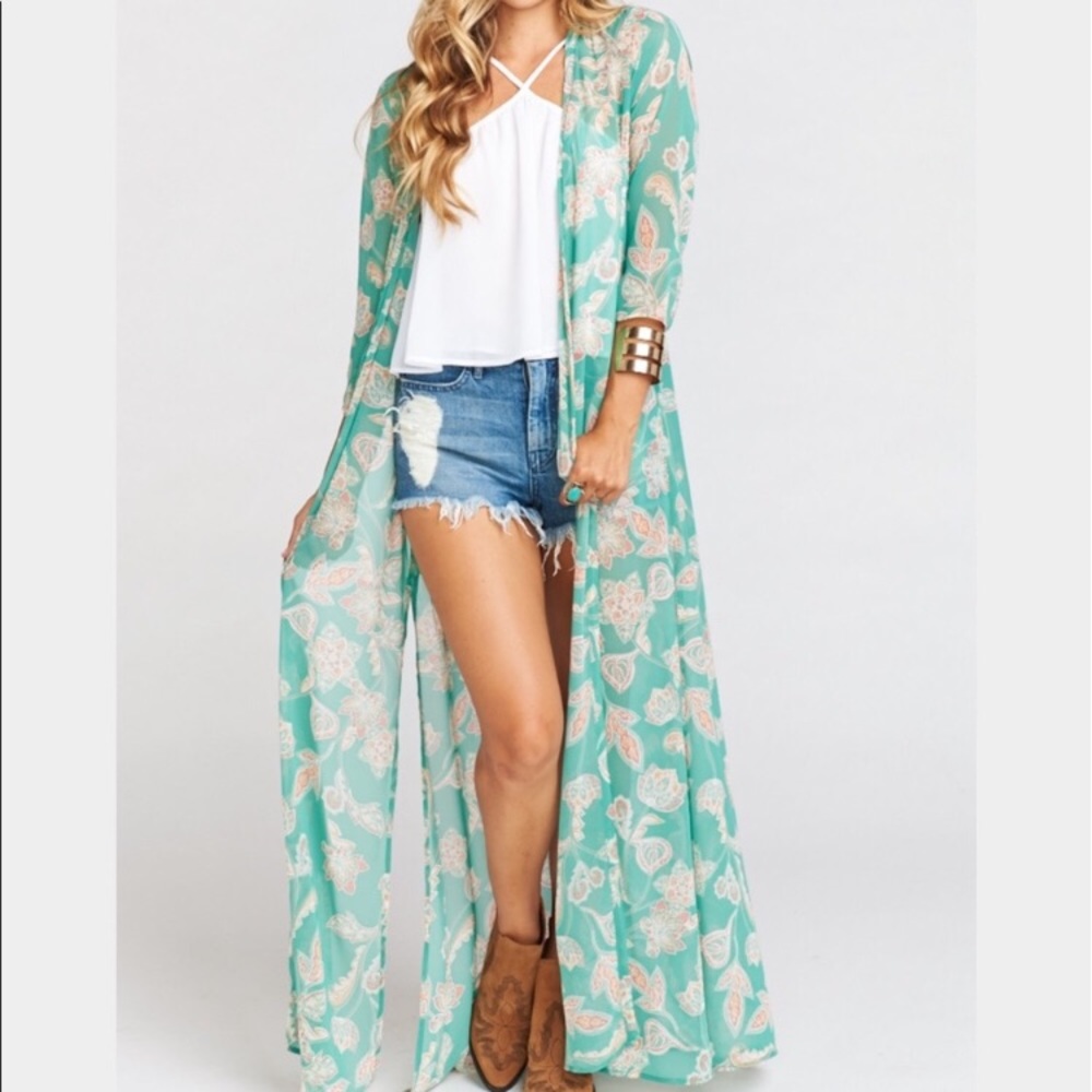Show Me Your Mumu Karmyn Cape - in Jadely Paisley